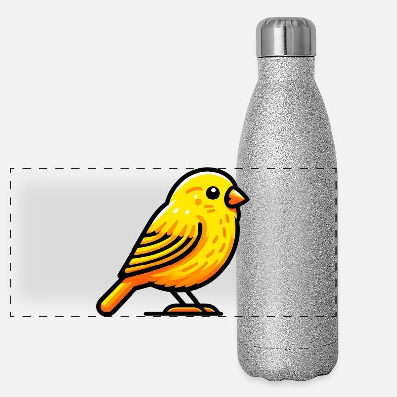 Canari Gourde isotherme panoramique pailletée 500 ml