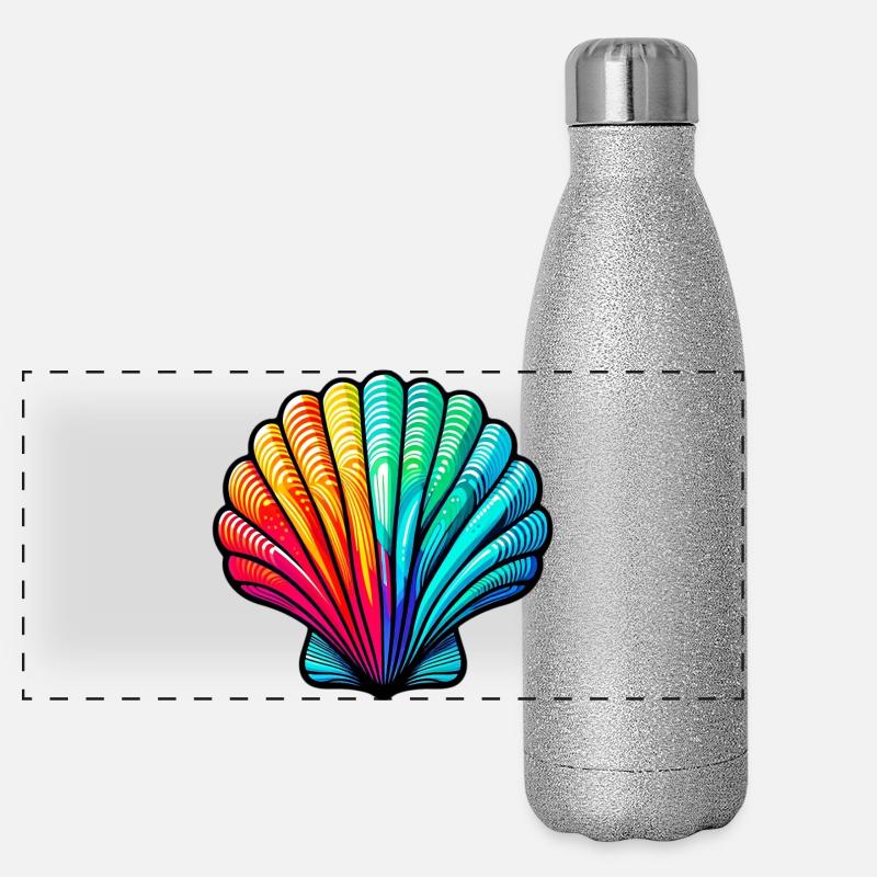 Shell Panoramic Glitter Thermal Bottle 500 ml