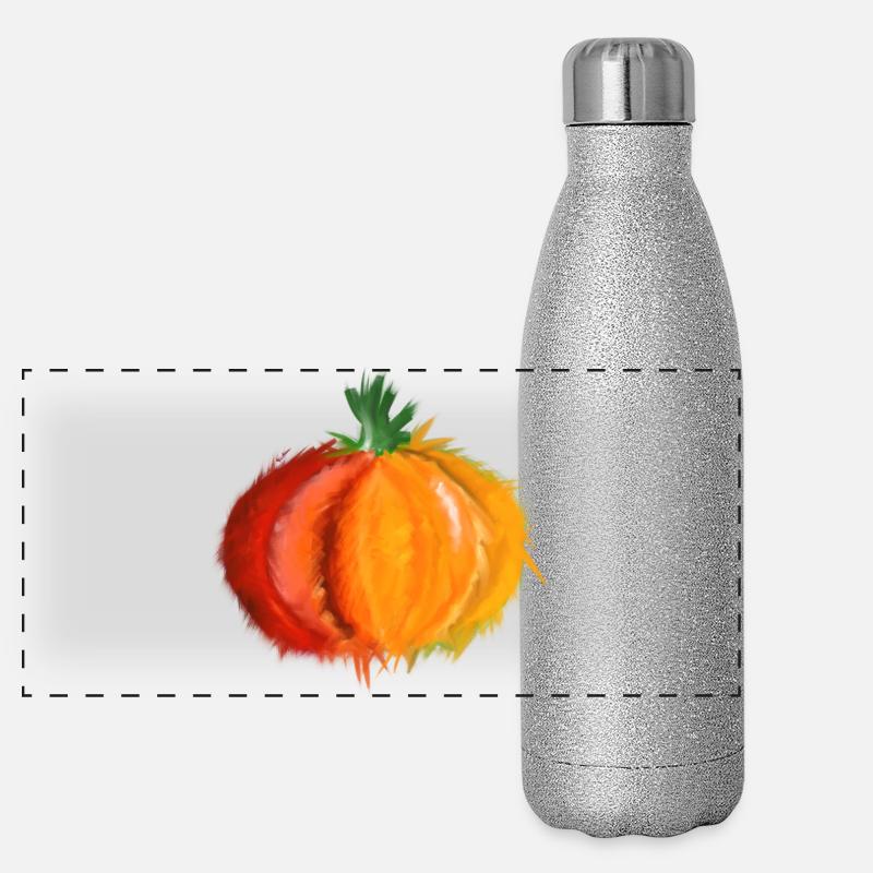 pumpkin Panoramic Glitter Thermal Bottle 500 ml