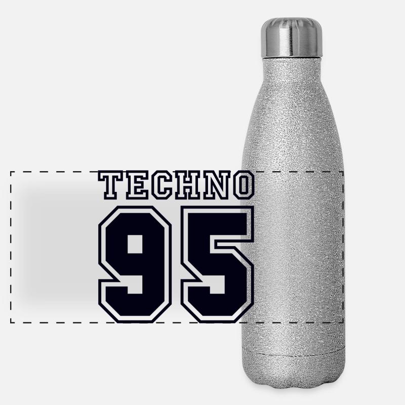 TECHNO 95 Gourde isotherme panoramique pailletée 500 ml