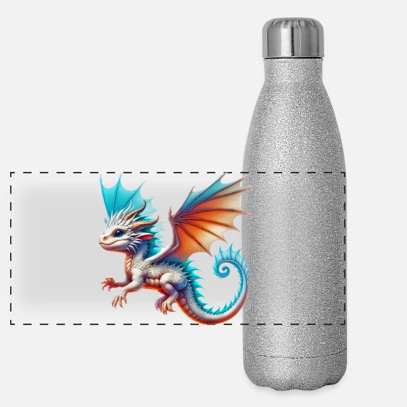 Dragon Panoramic Glitter Thermal Bottle 500 ml