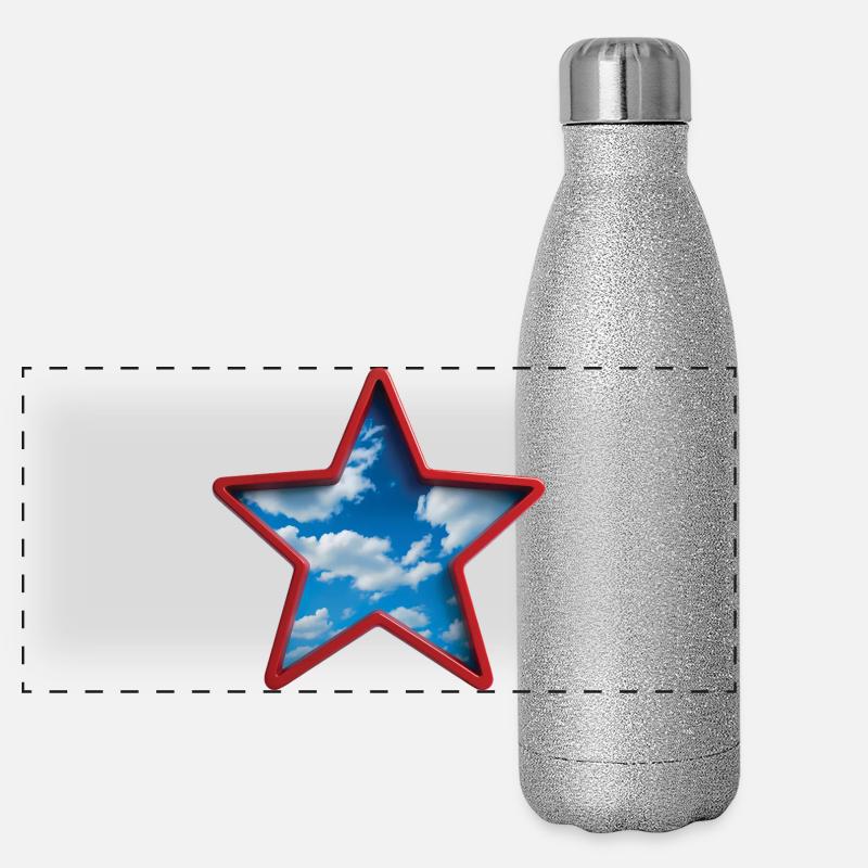 RÊVEOLUTION - Bellegique Panorama Glitzer Isolierflasche 500 ml