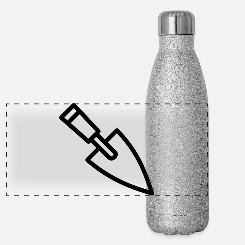 Trowel Panoramic Glitter Thermal Bottle 500 ml