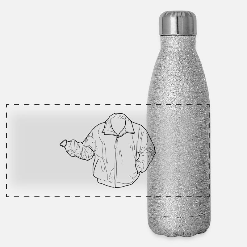 Jacke Panorama Glitzer Isolierflasche 500 ml