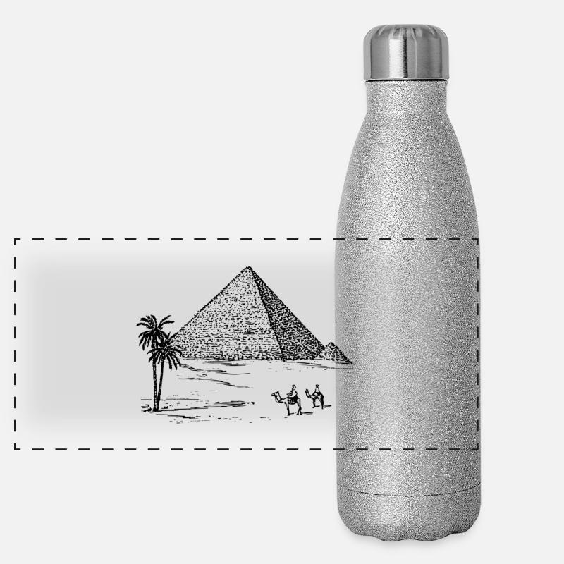 pyramid Panoramic Glitter Thermal Bottle 500 ml