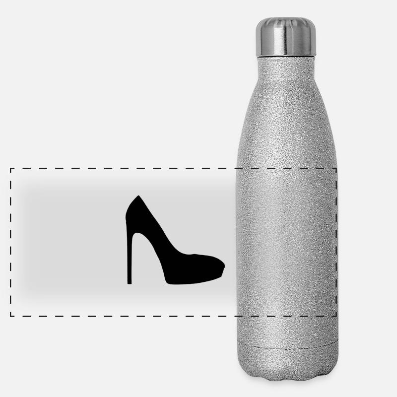 chaussures à talon Gourde isotherme panoramique pailletée 500 ml
