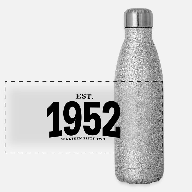 HNE. 1952 Nineteen Fifty Two Gourde isotherme panoramique pailletée 500 ml