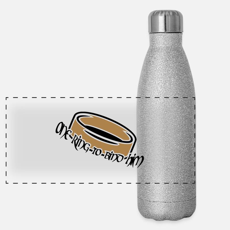 One ring to bind him (a, 2c) Panoramic Glitter Thermal Bottle 500 ml