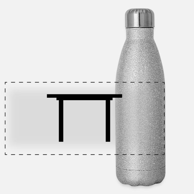 Table Panorama Glitzer Isolierflasche 500 ml