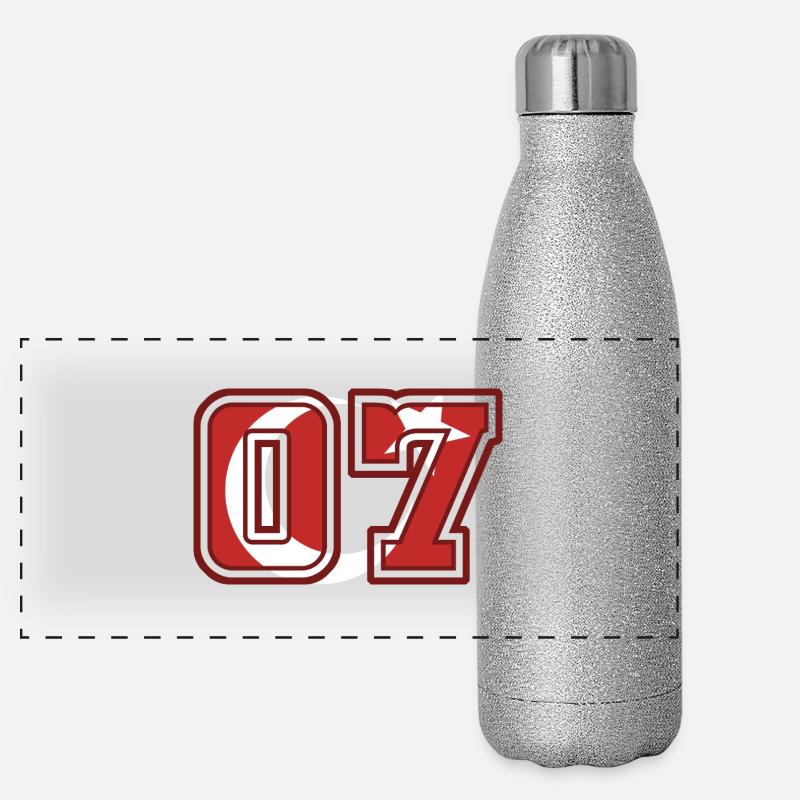 Antalya Gourde isotherme panoramique pailletée 500 ml