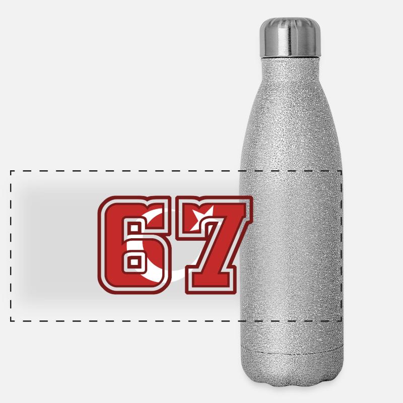 Zonguldak Gourde isotherme panoramique pailletée 500 ml