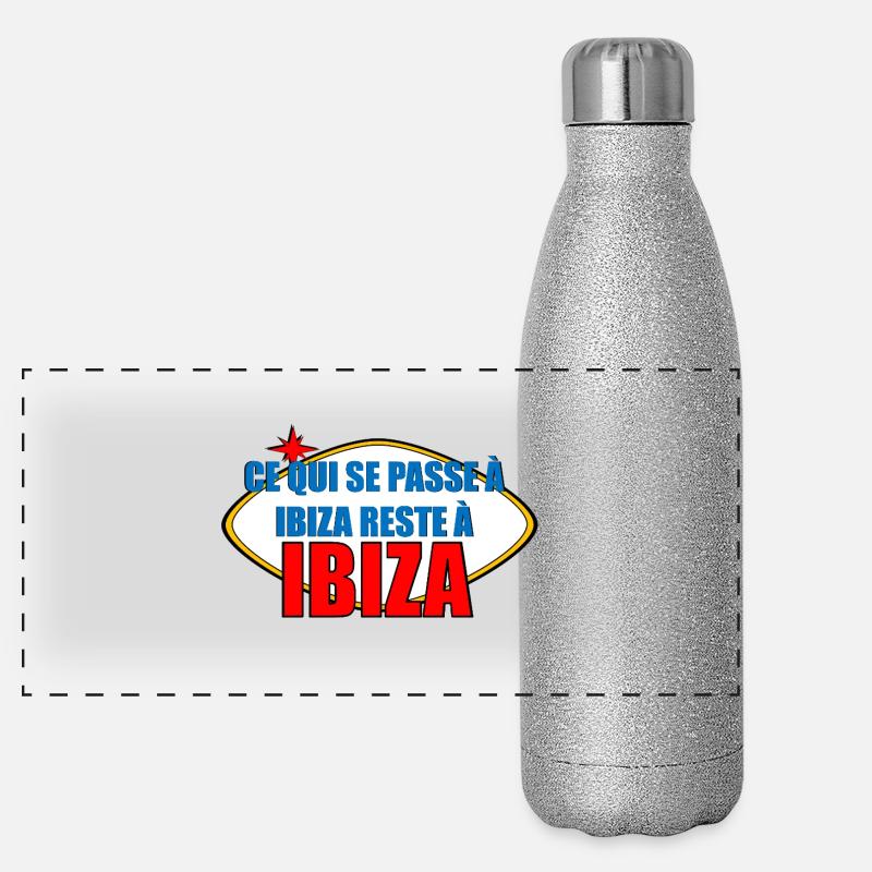 Ibiza Panoramic Glitter Thermal Bottle 500 ml