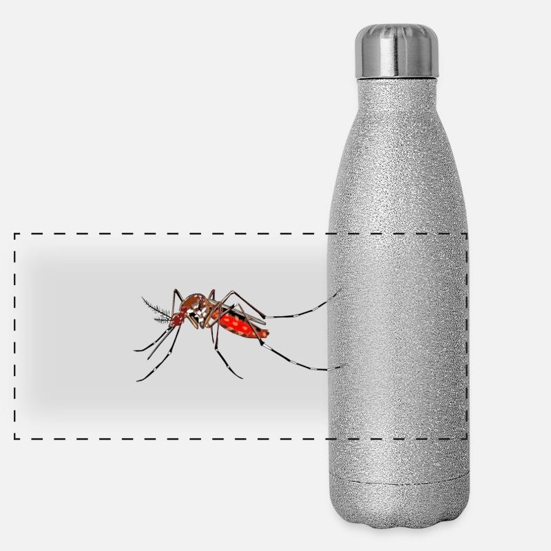 moustique Gourde isotherme panoramique pailletée 500 ml
