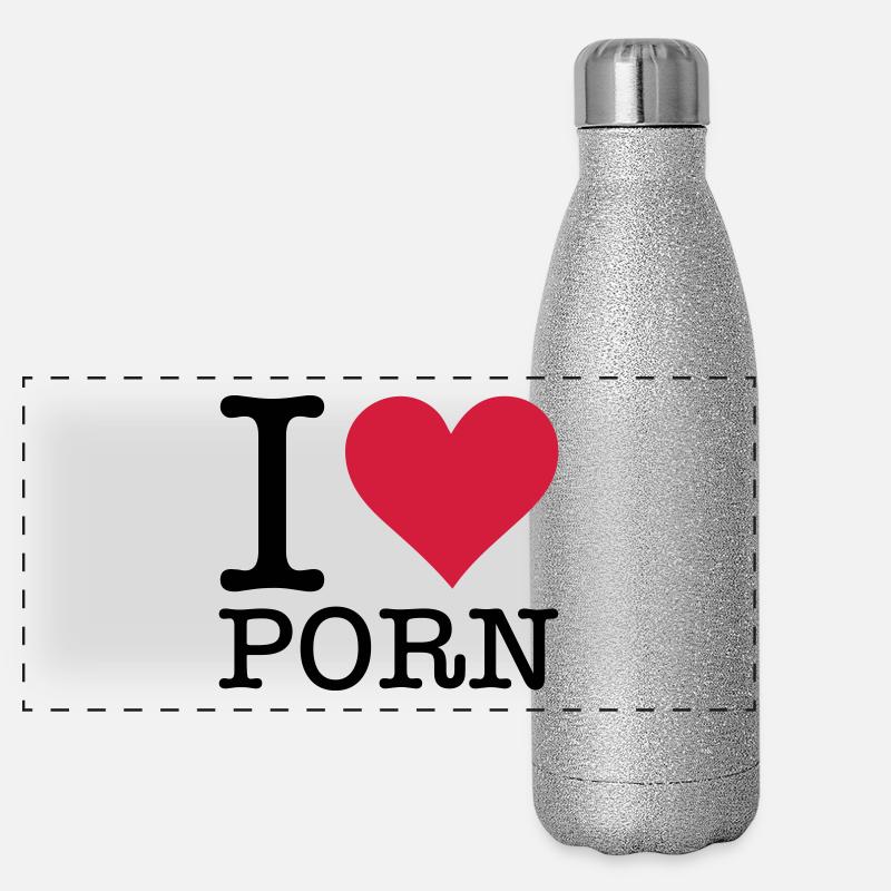 I love porn! Panoramic Glitter Thermal Bottle 500 ml