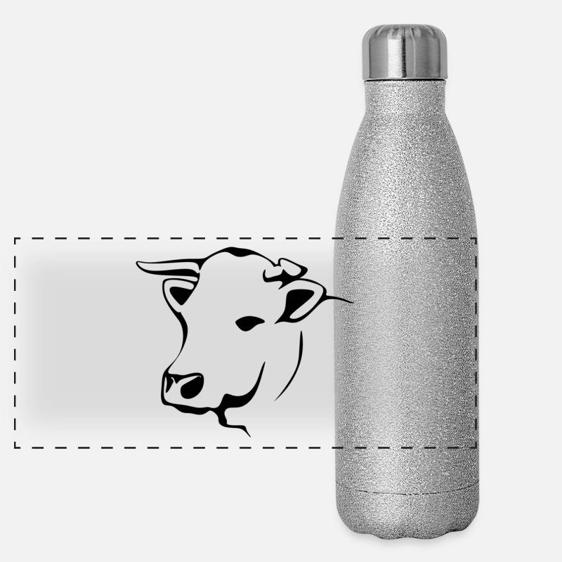 beef Panoramic Glitter Thermal Bottle 500 ml