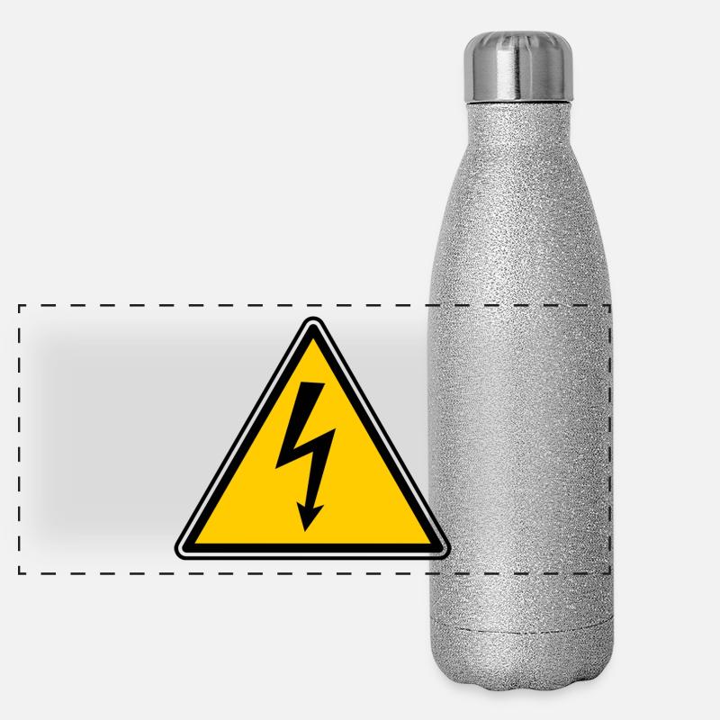 lightbulb light bulb gluehbirne gluehlampe lamp7 Panorama Glitzer Isolierflasche 500 ml