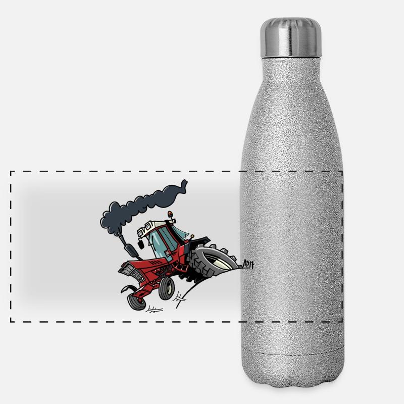 0714 IH745XL Gourde isotherme panoramique pailletée 500 ml