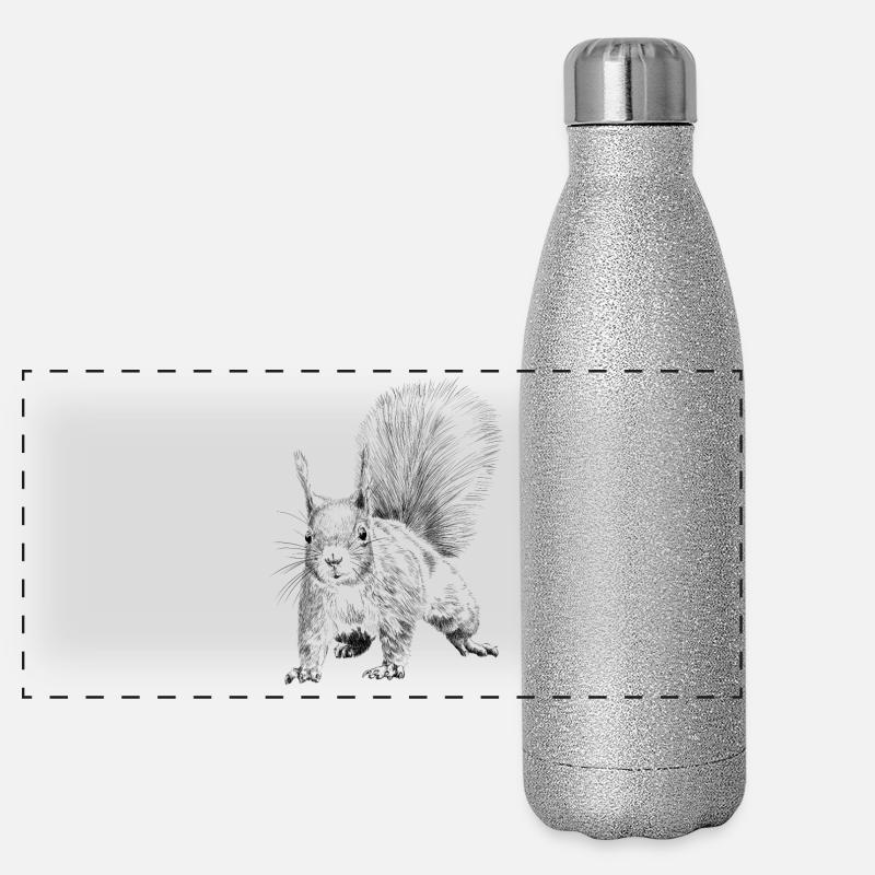 Panorama Glitzer Isolierflasche 500 ml