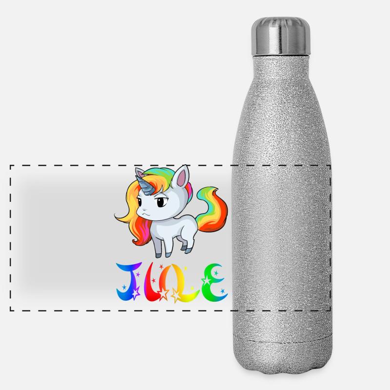 Jule Einhorn Panorama Glitzer Isolierflasche 500 ml