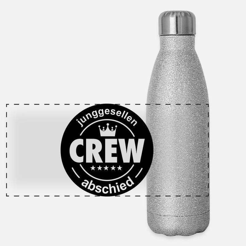 bachelor Panoramic Glitter Thermal Bottle 500 ml