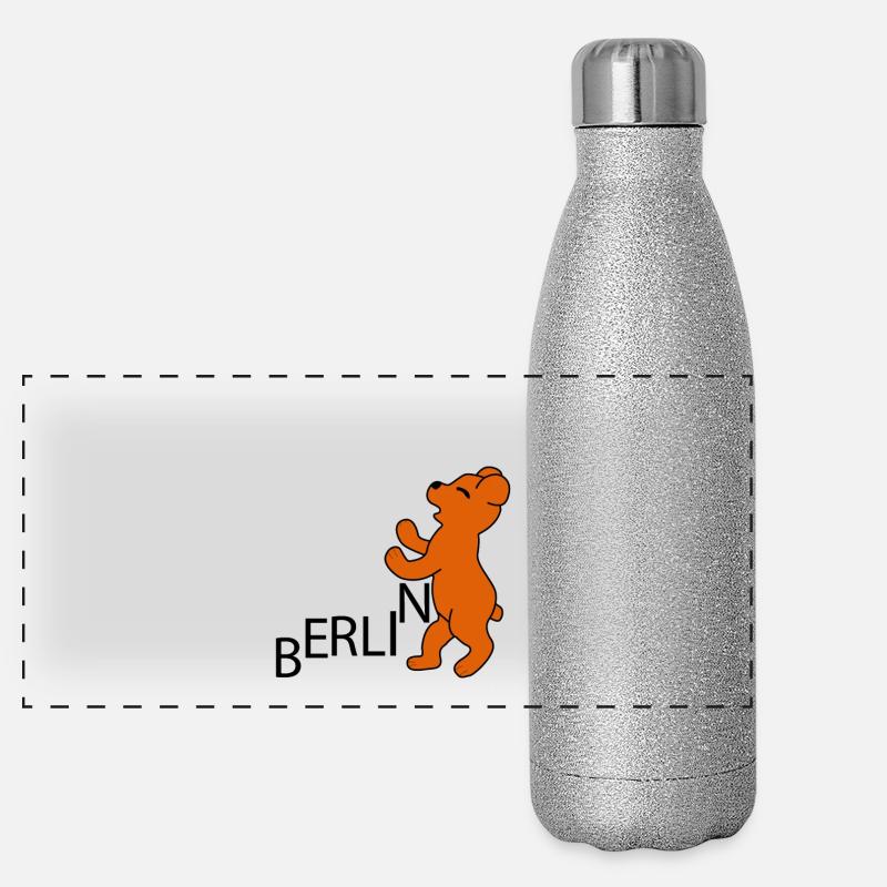 Panorama Glitzer Isolierflasche 500 ml