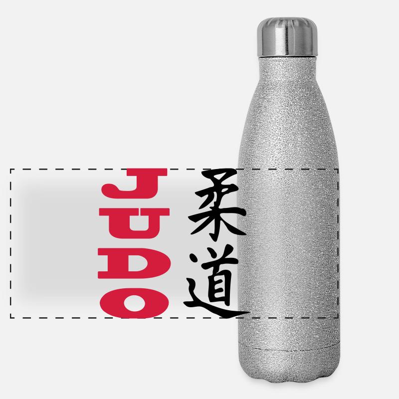 Judo Panorama Glitzer Isolierflasche 500 ml