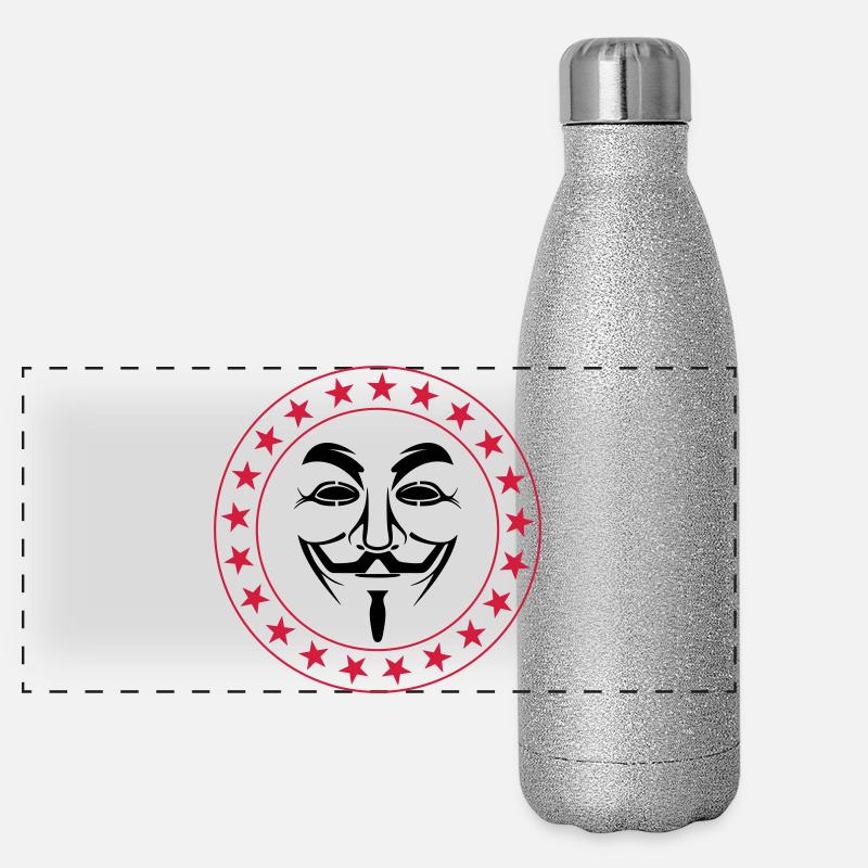 Anonymous Gourde isotherme panoramique pailletée 500 ml