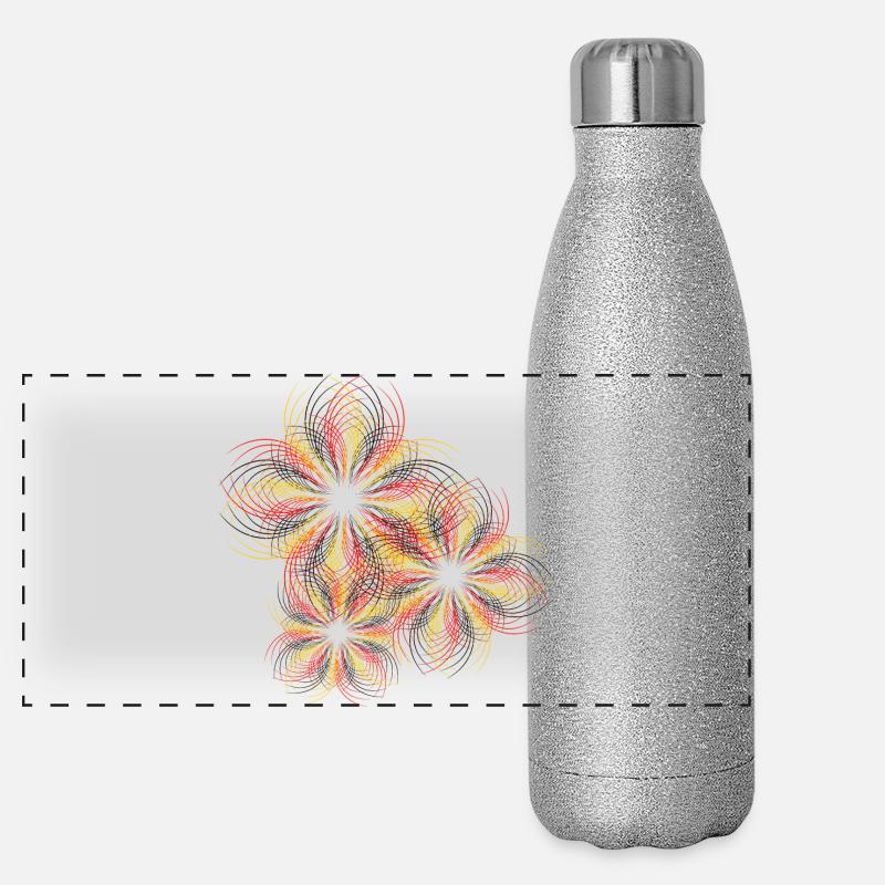 line Panoramic Glitter Thermal Bottle 500 ml