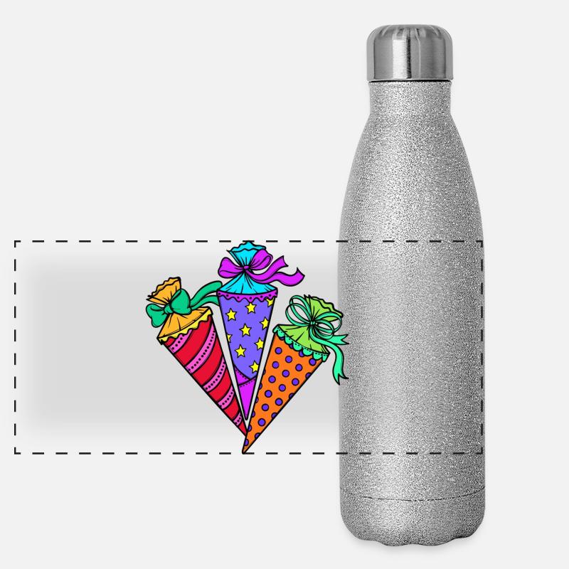 Sac d’école Début de l’école Gourde isotherme panoramique pailletée 500 ml