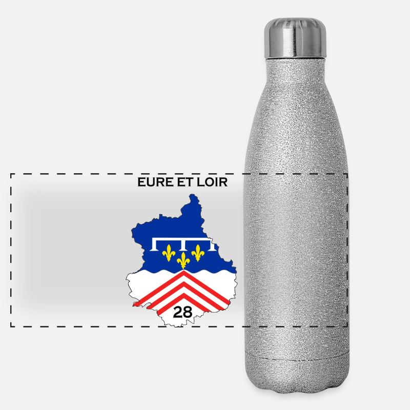 Eure et loir Panoramic Glitter Thermal Bottle 500 ml