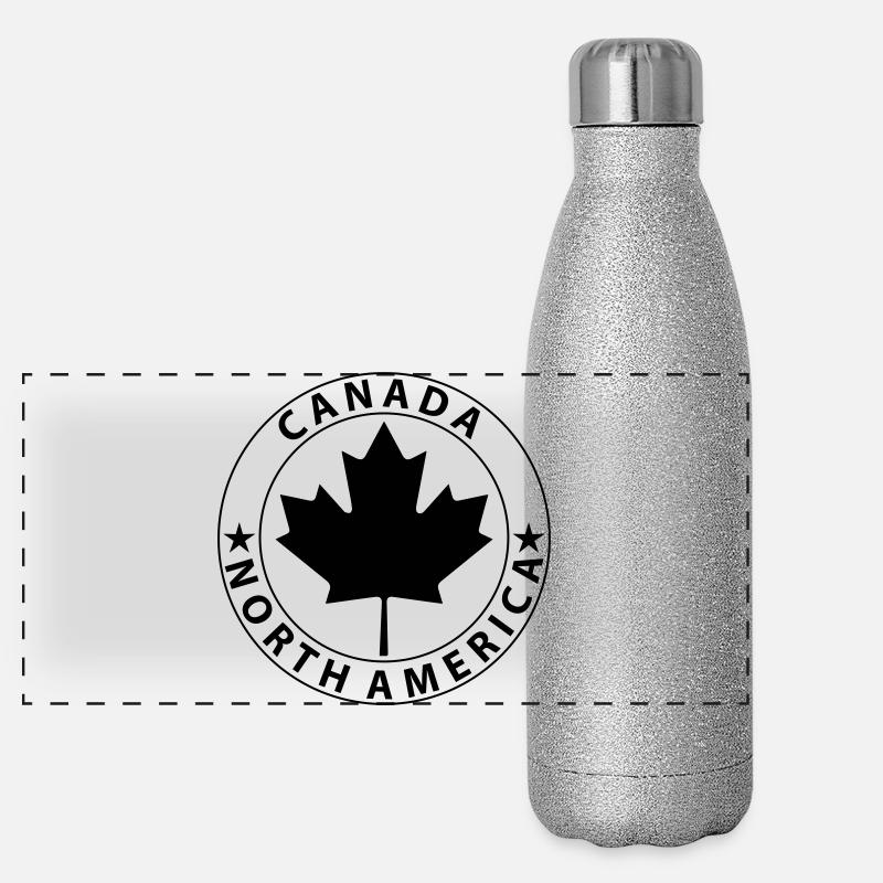 Canada Design 4 Gourde isotherme panoramique pailletée 500 ml