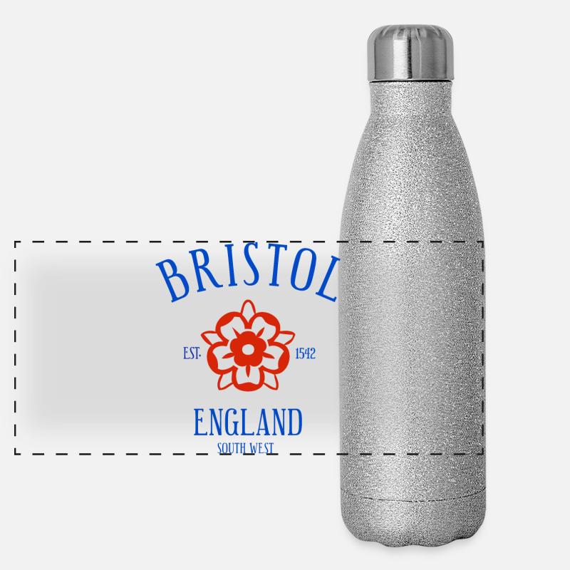 BRISTOL England Panoramic Glitter Thermal Bottle 500 ml