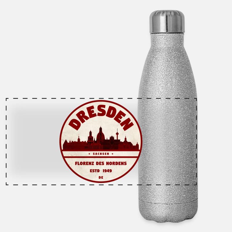Dresden Panoramic Glitter Thermal Bottle 500 ml