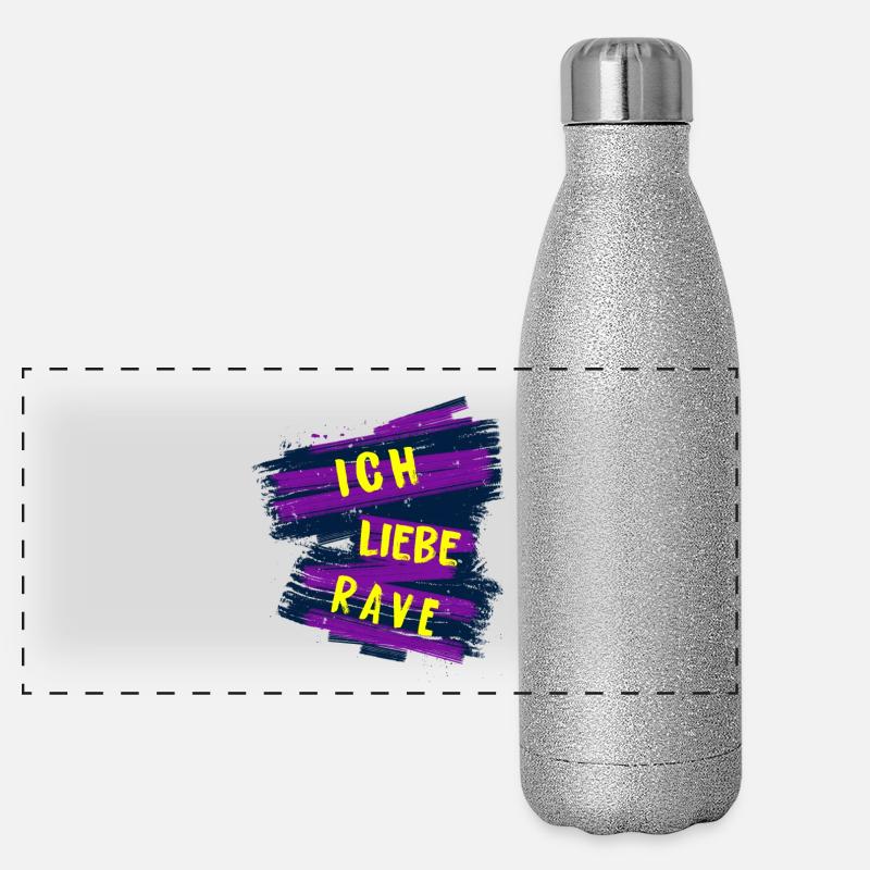 I love rave Panoramic Glitter Thermal Bottle 500 ml