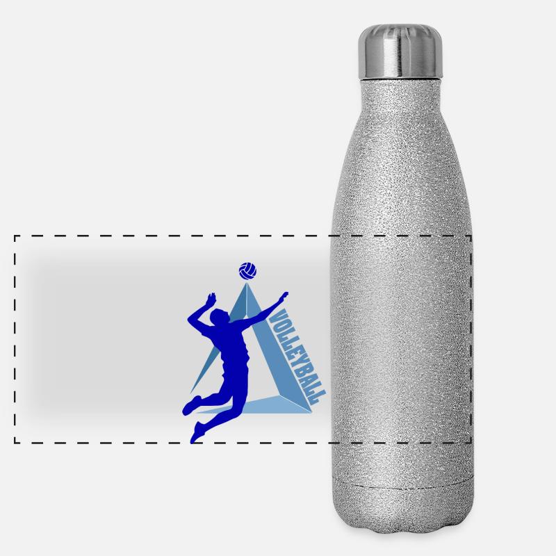 Panorama Glitzer Isolierflasche 500 ml