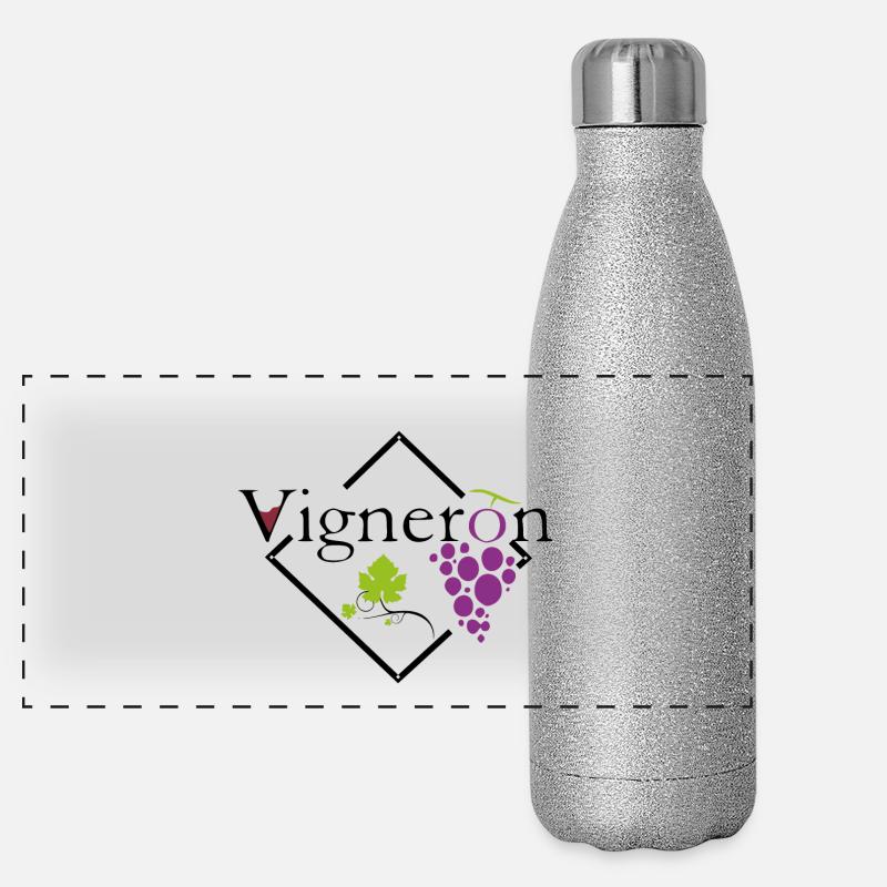 Winzer Panorama Glitzer Isolierflasche 500 ml