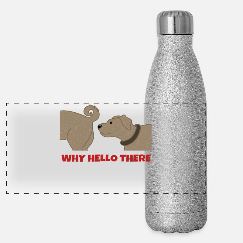 Pets Dog Statement Stuffed Animal Pet Panoramic Glitter Thermal Bottle 500 ml