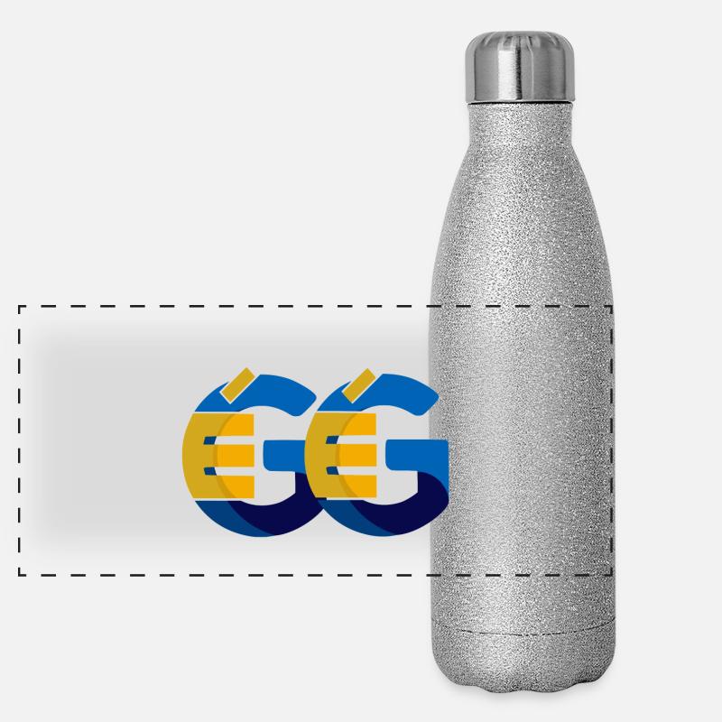 Gégé Panorama Glitzer Isolierflasche 500 ml