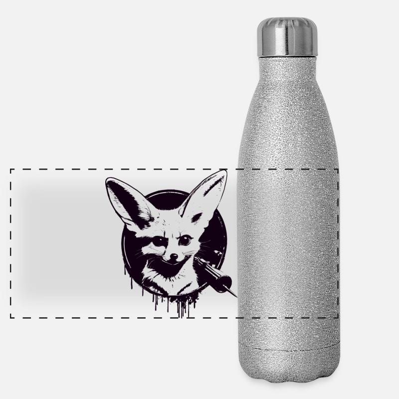 Fennec Gourde isotherme panoramique pailletée 500 ml
