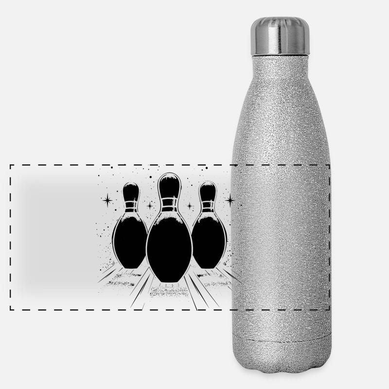 Bowling Lovers Panoramic Glitter Thermal Bottle 500 ml
