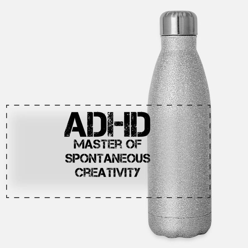 TDAH Gourde isotherme panoramique pailletée 500 ml
