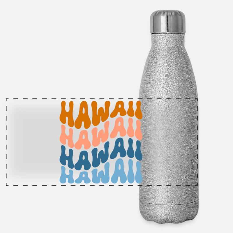 Panorama Glitzer Isolierflasche 500 ml