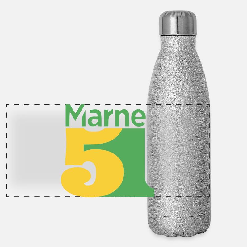 51 Gourde isotherme panoramique pailletée 500 ml