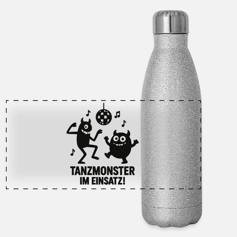 Dance Monster Insert Disco Panoramic Glitter Thermal Bottle 500 ml