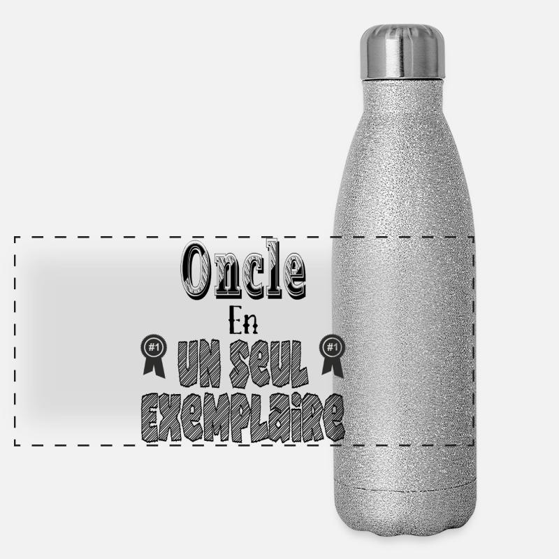 Oncle En Un Seul Exemplaire Gourde isotherme panoramique pailletée 500 ml