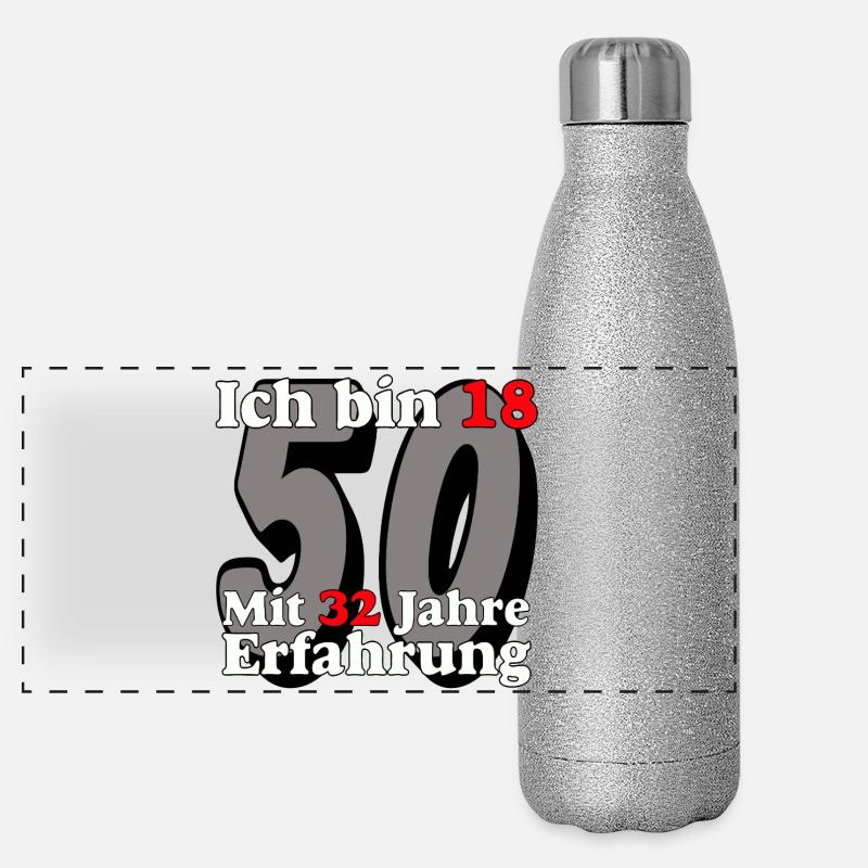 50 ans d’expérience ........................... Gourde isotherme panoramique pailletée 500 ml