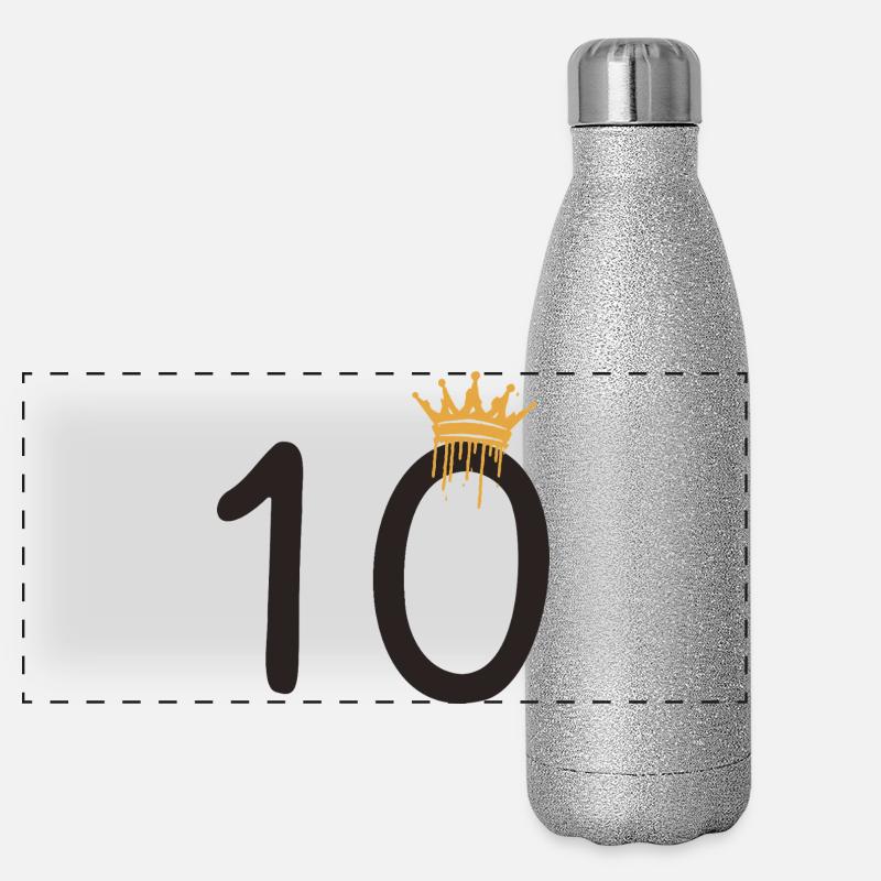 10 Panoramic Glitter Thermal Bottle 500 ml