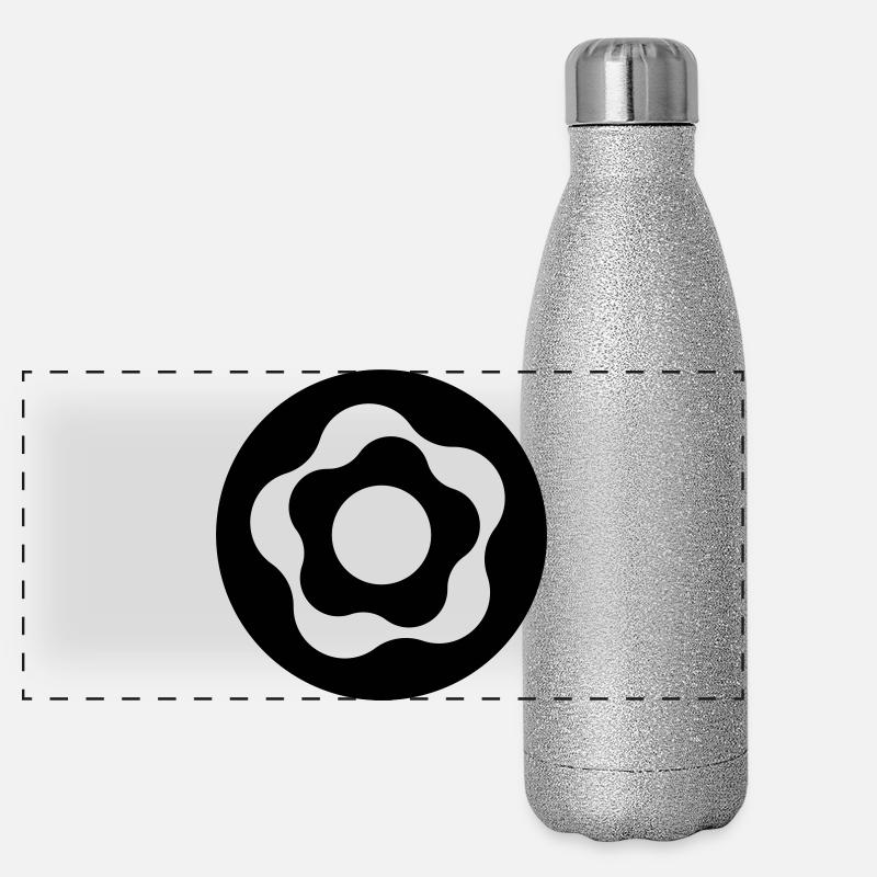 Doughnut Panoramic Glitter Thermal Bottle 500 ml