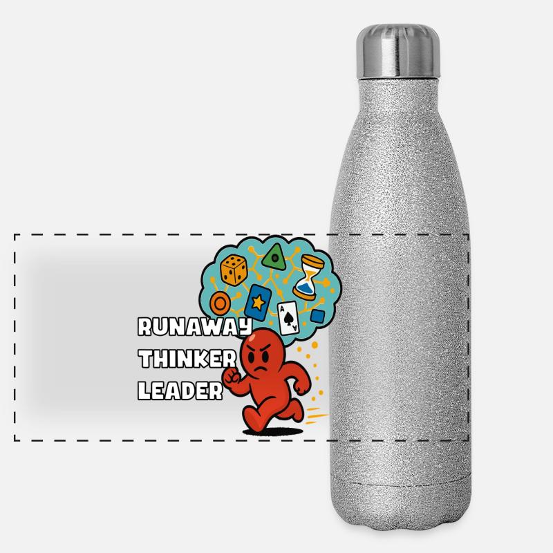 Runaway Thinker Leader Panoramic Glitter Thermal Bottle 500 ml