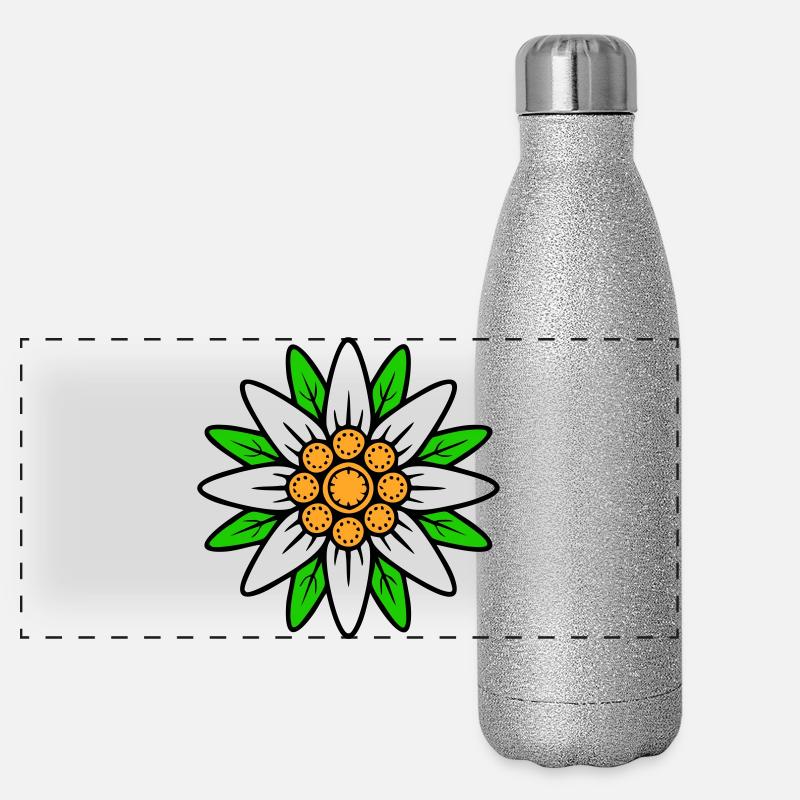 Edelweiss Panoramic Glitter Thermal Bottle 500 ml